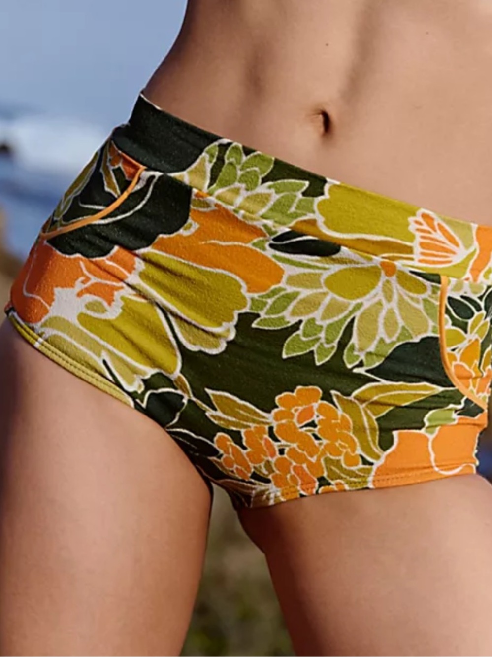 Seea Georgia High-Waisted Surf Bottoms sz s